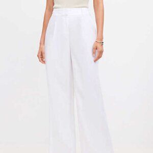 NWT LOFT Linen Pants Size 14 Curvy